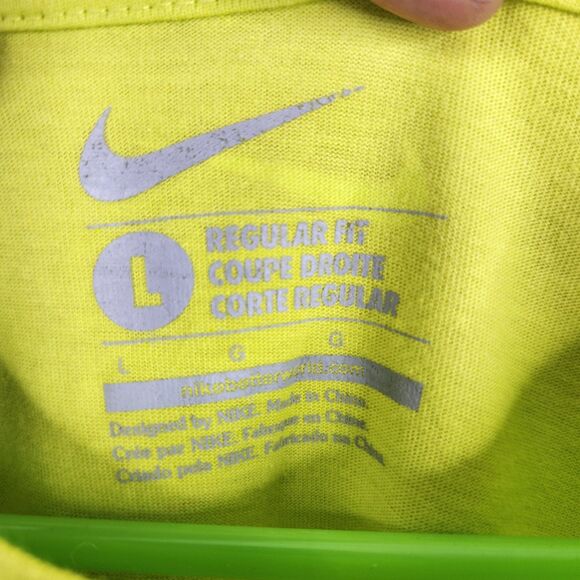 Nike Swim Mens Regular Fit Short Sleeve Just Do It Crewneck Tee Large - Picture 4 of 7